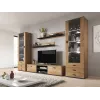 Cama set of two shelves 125cm SOHO lefkas oak/Juoda