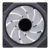 LIAN LI UNI FAN SL-INF 120 ARGB Reverse Blade PWM 4 komplektas, juoda
