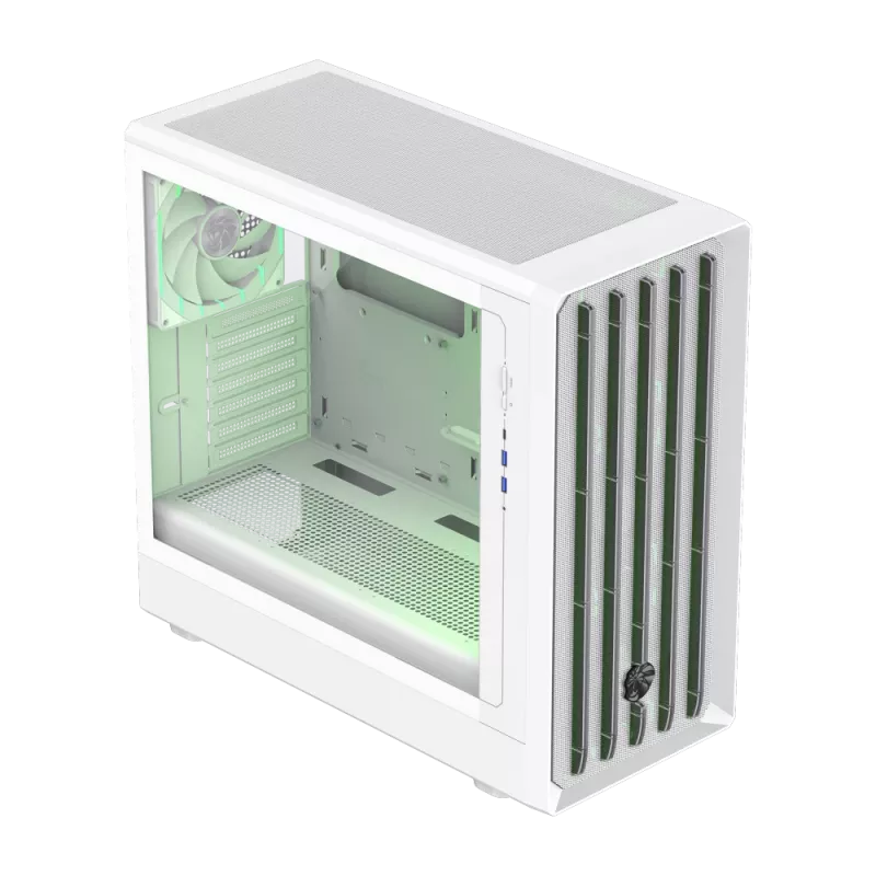 Gamemax korpusas CLAW 460 WH baltas, Mid-Tower, be maitinimo šaltinio
