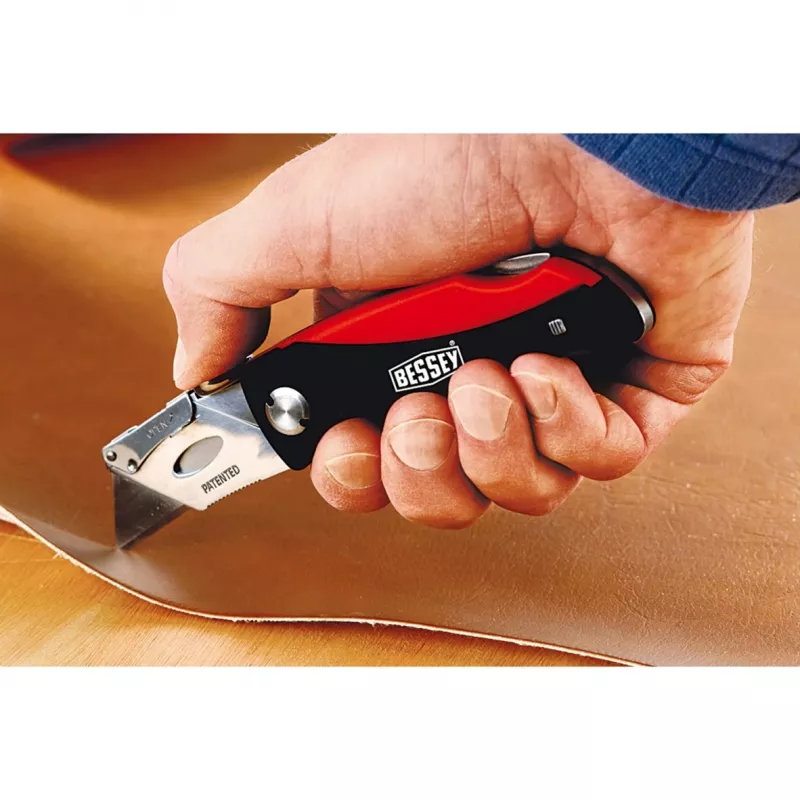 BESSEY DBKPH-SET fiksuoto peilio rinkinys juoda/raudona