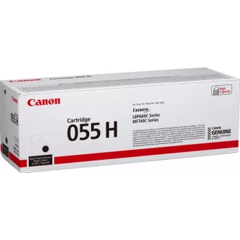 Canon 055H original juodas kasetė 1 vnt Aukštos išeigos