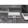 Digitus Cat.6A ekranuotas keystone modulis su išmaniu kabelių tvarkytuvu 8 vnt.