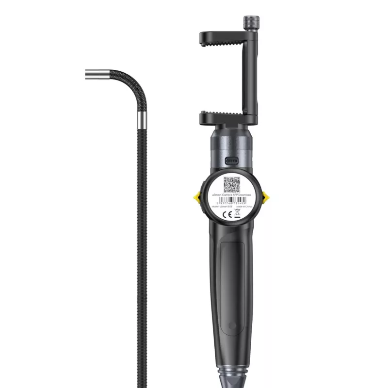 Endoskopas UleFone EC03 1080P su vandeniui atspariu lanksčiu kabeliu, modelis UF-EC03