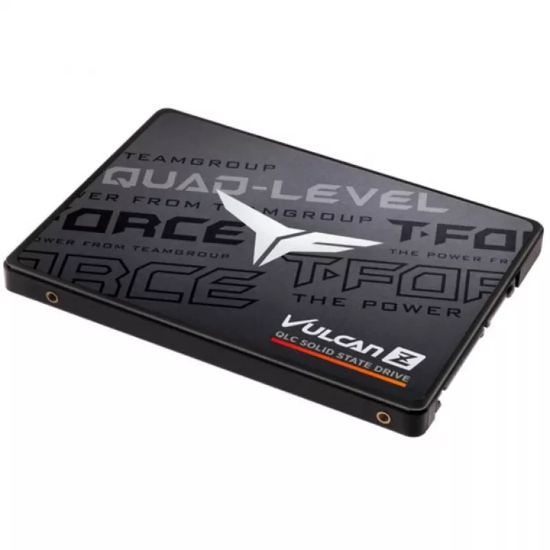 VULCAN Z QLC 2 TB, SSD juodas/pilkas, SATA 6 Gb/s, 2,5