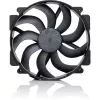 Noctua NF-A14x25r G2 PWM chromax.black 140mm ventiliatorius