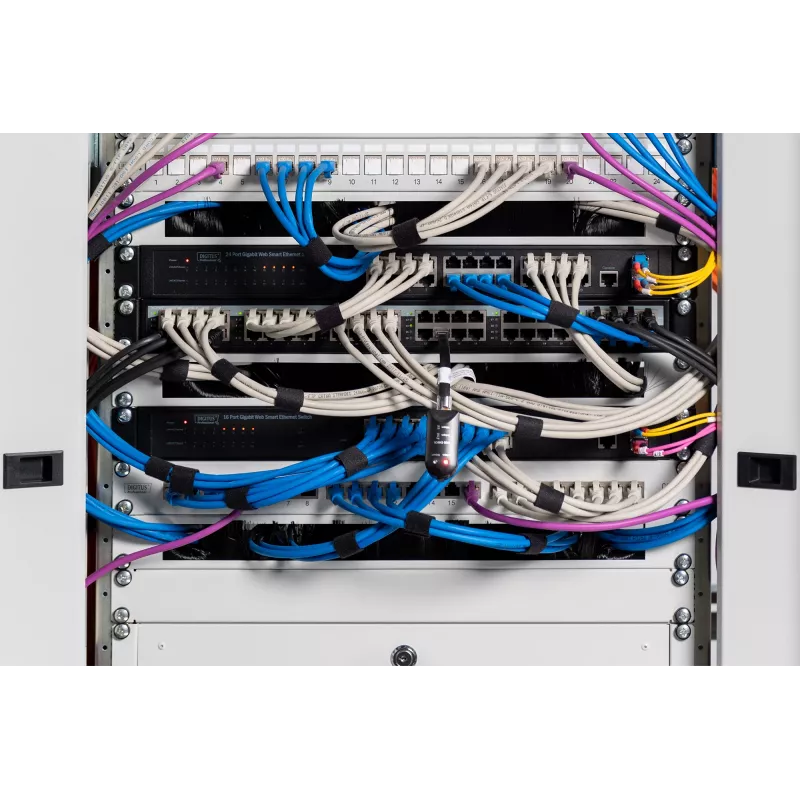 Tuščia panelė Digitus DN-19 BPN-01 1U pilka