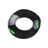Extralink Patchcord SC/APC-SC/APC Flat drop vienmodis Simplex G.657A2 100m