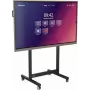 TV stovas ant ratukų Kindermann 4004000200 2,18 m 100 kg Juoda
