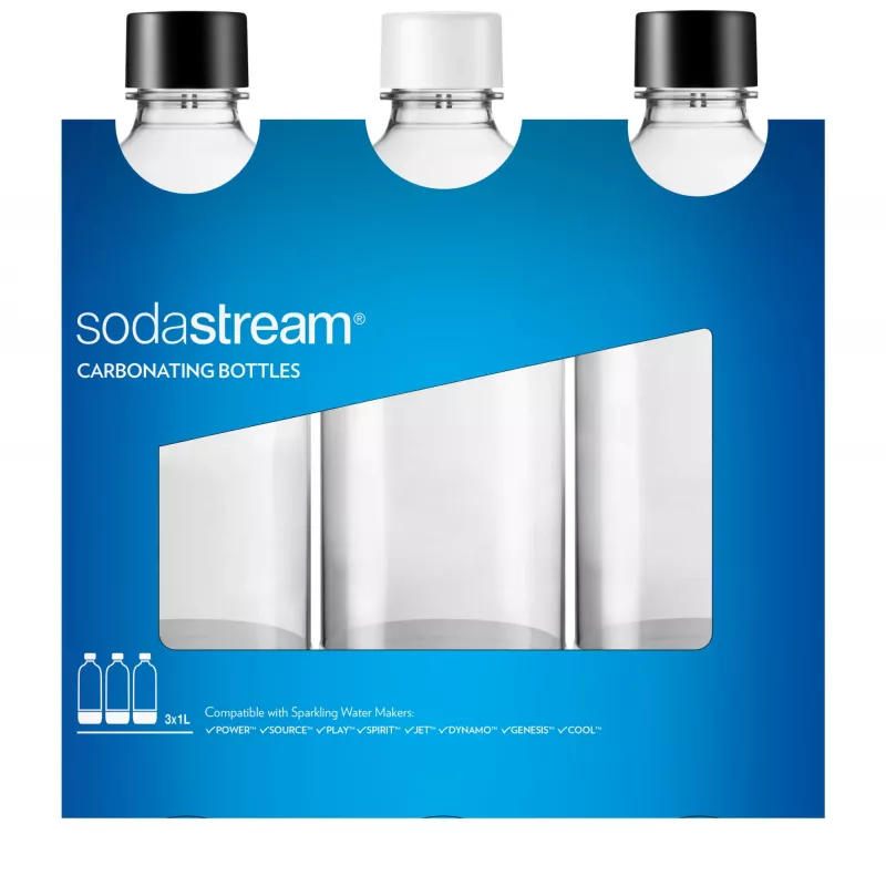 SodaStream karbonizavimo butelis 2260525, 3 vnt.