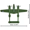 COBI Lockheed P-38 Lightning statybiniai blokeliai, 332 dalys