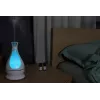 Minimu aromaterapijos difuzorius su LED apšvietimu, 400 ml, baltas