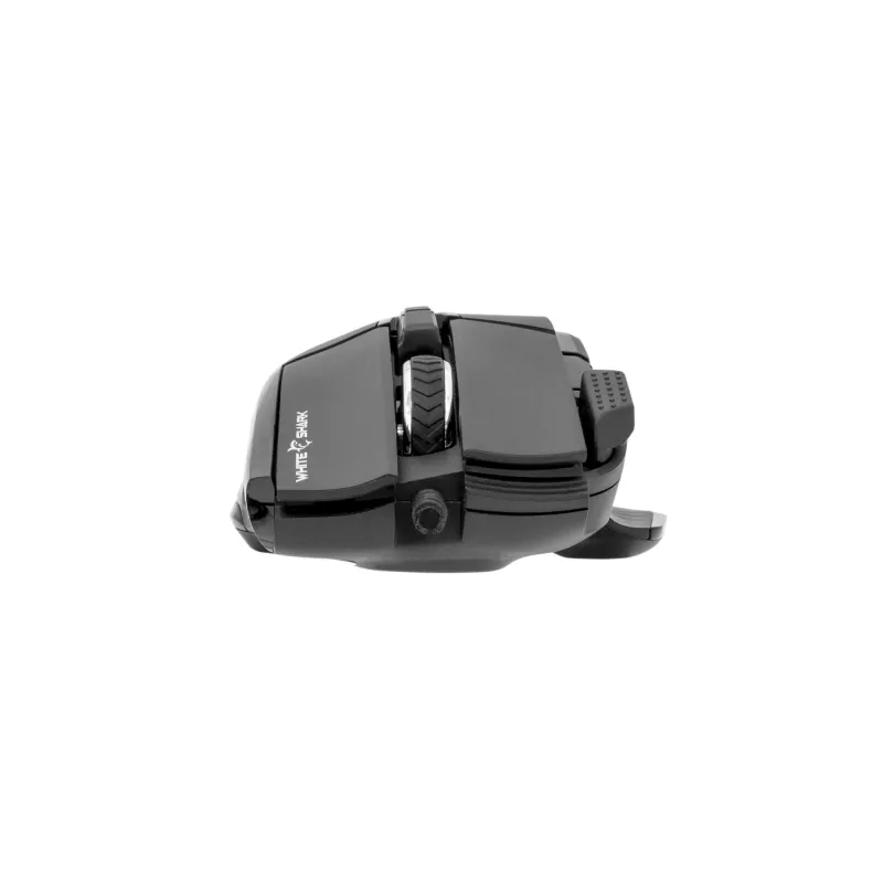 Pelė White Shark MARROK Black USB Type-A