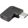 Renkforce USB 3.1 (Gen 2) adapteris [1x USB-C™ kištukas - 1x USB-C™ lizdas] 90° į dešinę lenktas (RF-4410232)