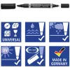 Staedtler Lumocolor permanent duo 348 B juodas nuolatinis markeris 1 vnt.