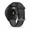Garmin Forerunner 165 Music – Juodas – Sportinis laikrodis su silikoniniu dirželiu – Pelenų pilka – Riešo dydis: 126-203 mm – Ekranas 3 cm (1,2 colio) (010-02863-30)