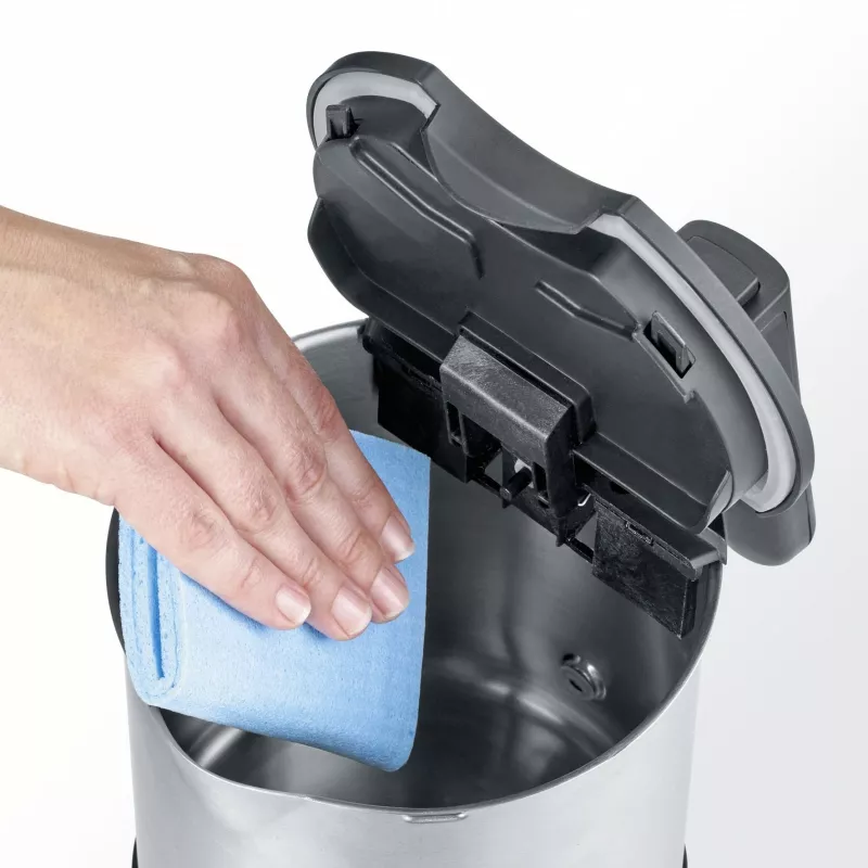 Severin WK 3409 Elektrinis virdulys 1,7 l Juodas - Nerūdijantis plienas 2200 W