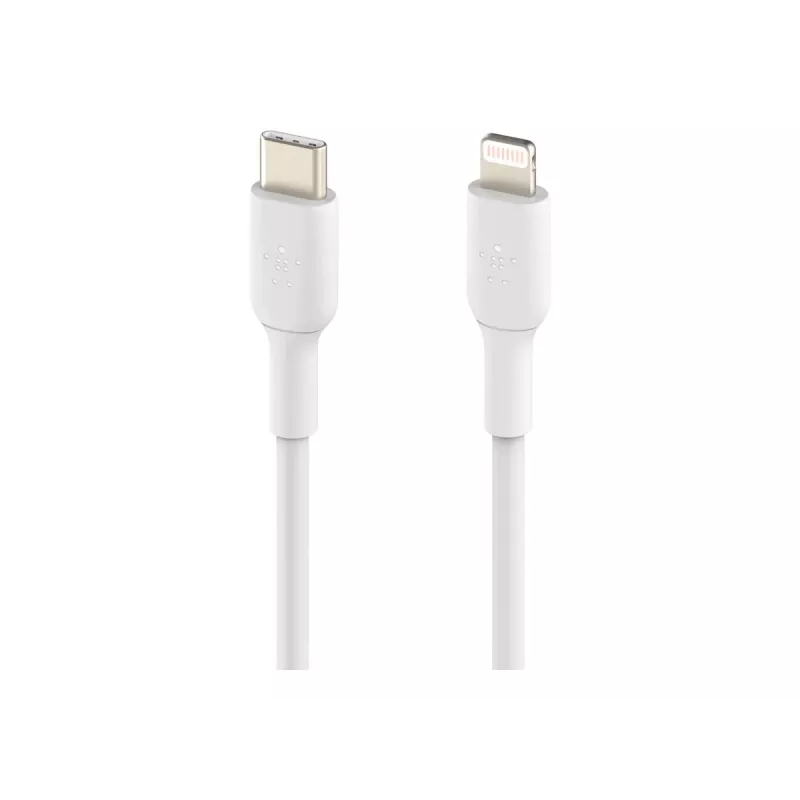 Belkin BoostCharge USB-C / Lightning kabelis 2 m baltas