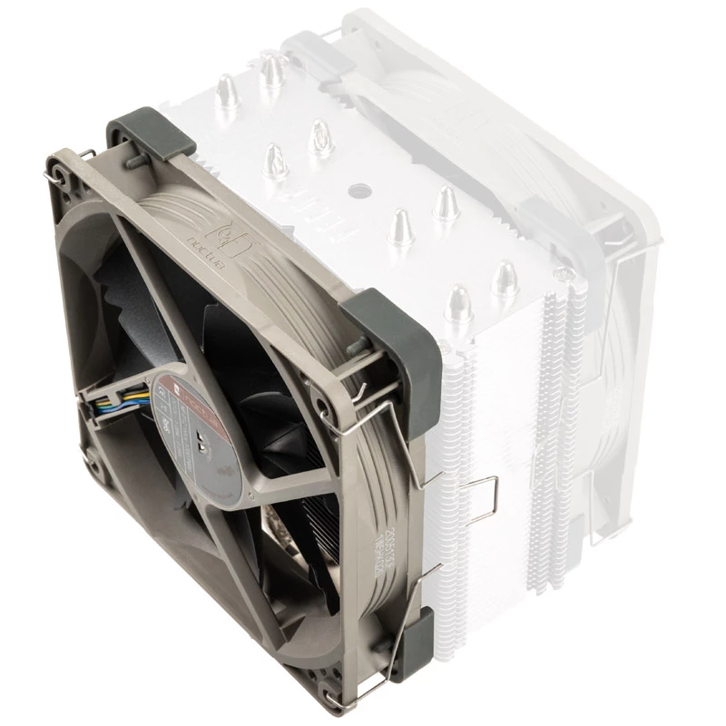 Ventiliatorius Noctua NA-FK1 120 mm — 12 V PWM korpuso ventiliatorius, 1700 RPM, 120,2 m³/h, 25,1 dB