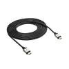 Akyga AK-HD-100P HDMI 2.0 kabelis, pintas, PRO serija, 10 m, juodas