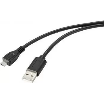 Renkforce RF-4716836 USB kabelis juodas