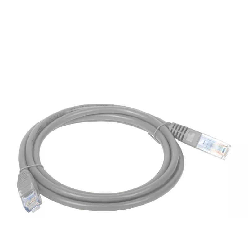 Tinklo kabelis Alantec KKU6SZA0.5 Cat6 U/UTP RJ-45 0,5 m Pilka