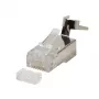 RJ45 kištukinės jungtys Cat 6, 6A, 7 su ekranu, 50 vnt.