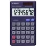 CASIO SL-300 VERA skaičiuotuvas, saulės/baterijos maitinimas, 8 skaitmenų EXTRA BIG LC ekranas, euro konversija