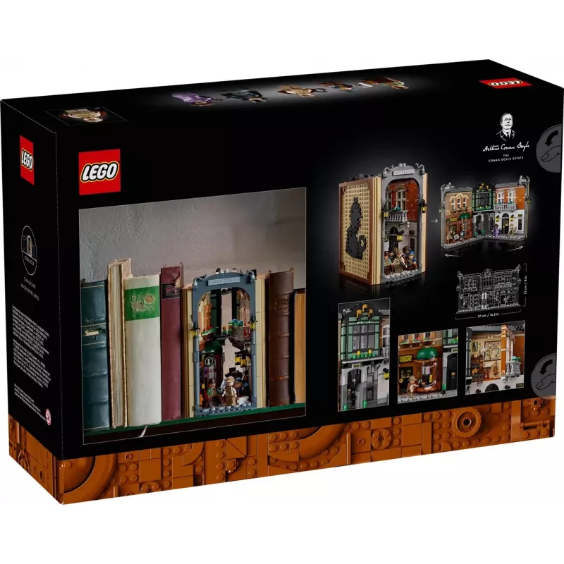 LEGO ICONS 10351 Šerlokas Holmsas: Knygų niša