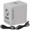 Mini šaldytuvas Adler AD 8084G pilkas 12V/230V 4L nešiojamas