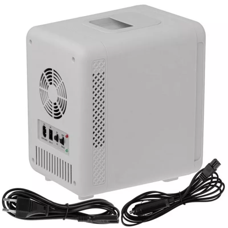 Mini šaldytuvas Adler AD 8084G pilkas 12V/230V 4L nešiojamas