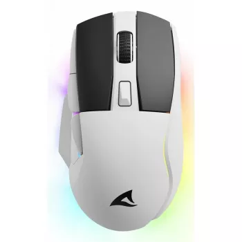 Sharkoon SGM50W pelė žaidimams, dešinei rankai, RF belaidė + USB Type-A, optinė, 6400 DPI