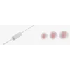 Ausinės Koss KSC32iGRY, laidinės, į ausį, su mikrofonu, pilkos