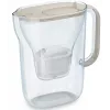 BRITA Style Essential vandens filtro ąsotis 2,4 L su 4 smėlio kasetėmis