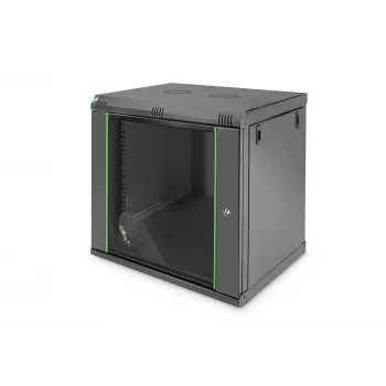 DIGITUS Dynamic Basic DN-19 16-U-EC-SW 12U 19 inch juodas montuojamas tinklo spintelė