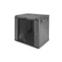 DIGITUS Dynamic Basic DN-19 16-U-EC-SW 12U 19 inch juodas montuojamas tinklo spintelė