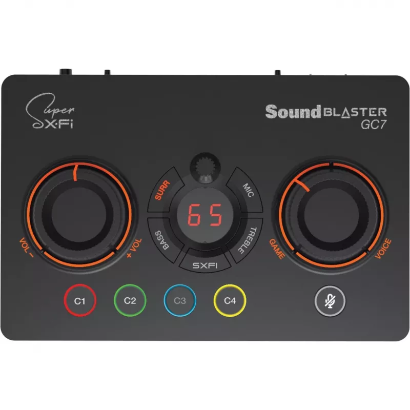 Creative Labs Sound Blaster GC7 7.1 kanalų USB išorinė garso plokštė
