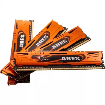 DIMM 32 GB DDR3-1600 (4x 8 GB) Quad-Kit, atmintis F3-1600C10Q-32GAO, Ares, INTEL XMP, Lite Retail