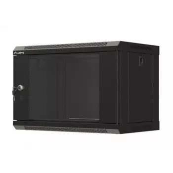 Sieninis stovas LANBERG WF03-5306-10B 6U, 60 kg, rakinamas, juodas