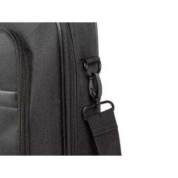 Portfelis NATEC Boxer Lite 39,6 cm (15,6 col.) – poliesteris, 2 skyriai, petneša, 410×305×65 mm, 750 g