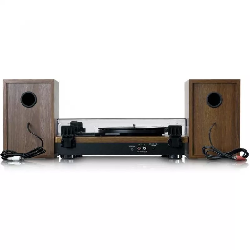 Pavarų juostos vinilinis patefonas Lenco LS-100WD