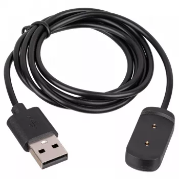Vidinis įkroviklis Akyga AK-SW-02 Smartwatch juodas USB 5V 1m