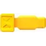 KNIPEX KN 00 61 10 CY - ColorCode Clip - 10 vnt geltoni (00 61 10 CY)