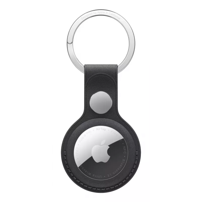 Ring Apple AirTag FineWoven raktų žiedas juodas
