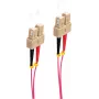 shiverpeaks BS77915/4 šviesolaidinis kabelis SC-SC OM4 1 m violetinis