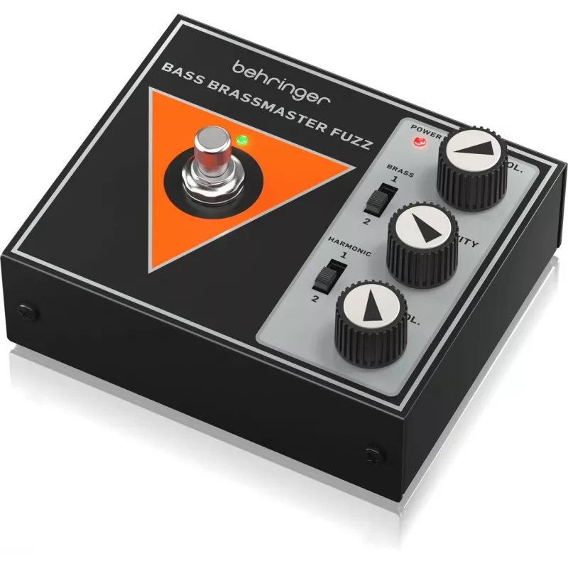 Bosinės gitaros efektų pedalas Behringer Bass Brassmaster Fuzz model 27001081