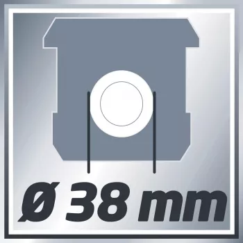 Dulkių maišelis Einhell Dirt Bag Filter 15l (5 vnt.)