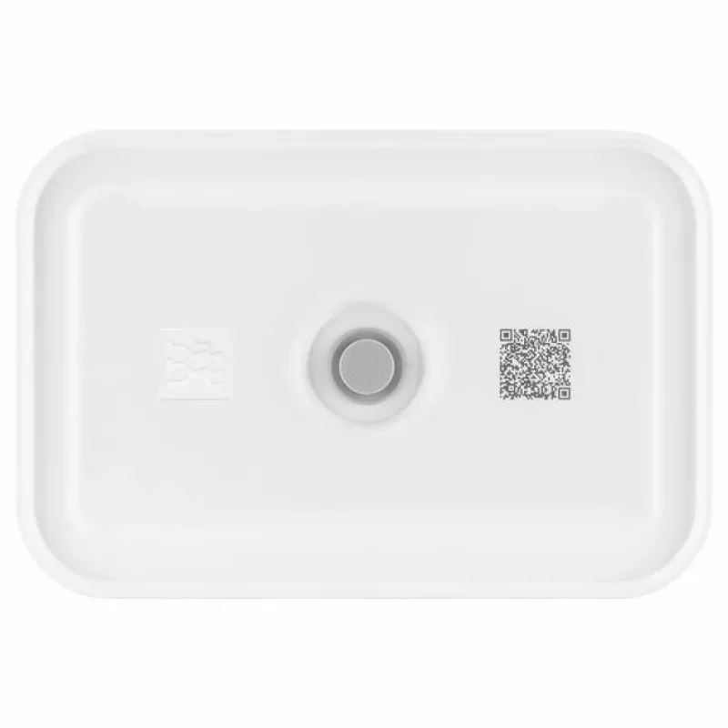 Pietų dėžutė ZWILLING FRESH & SAVE 1 L, plastikinė su silikoniniu sandarikliu, pilka/balta