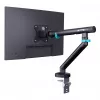 Monitorio laikiklis DIGITUS Single iki 35 colių ekranams, gnybtas, 10 kg, VESA 75x75–100x100, pakreipimas -45–90°