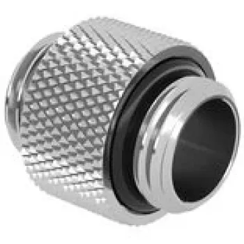 Barrow TB2D-02 WS adapteris tiesus G1/4 AG į G1/4 AG 10 mm baltai sidabrinis