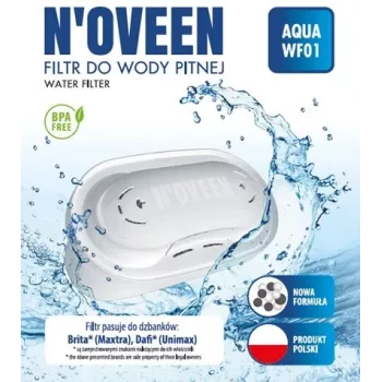 NOVEEN AQUA WF01 pakaitinė membraninė kasetė, suderinama su BRITA MAXTRA ir DAFI UMINAX
